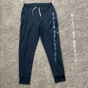Vuori Navy Joggers with White Drawstring